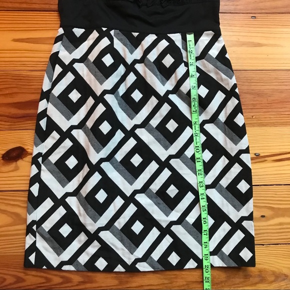 MaxandCleo Black White Ruffle Work Dress, NWT, 4 - Picture 9 of 16